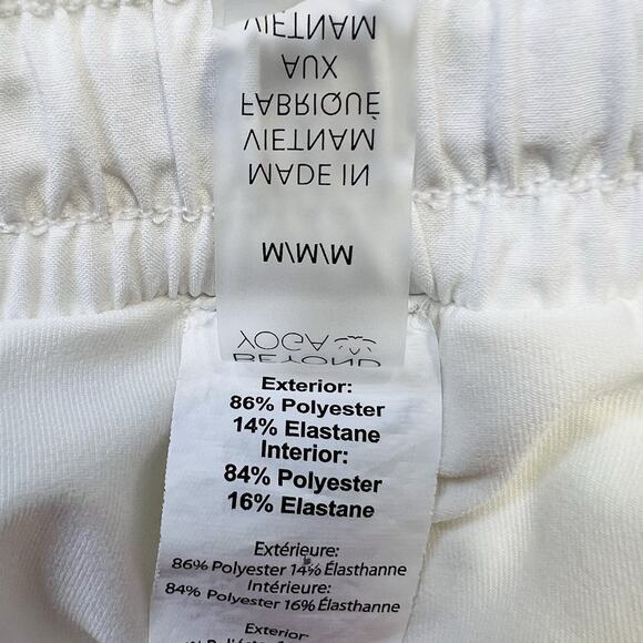 beyond Yoga Womens stretch woven in stride lined shorts True White Medium - Picture 11 of 16